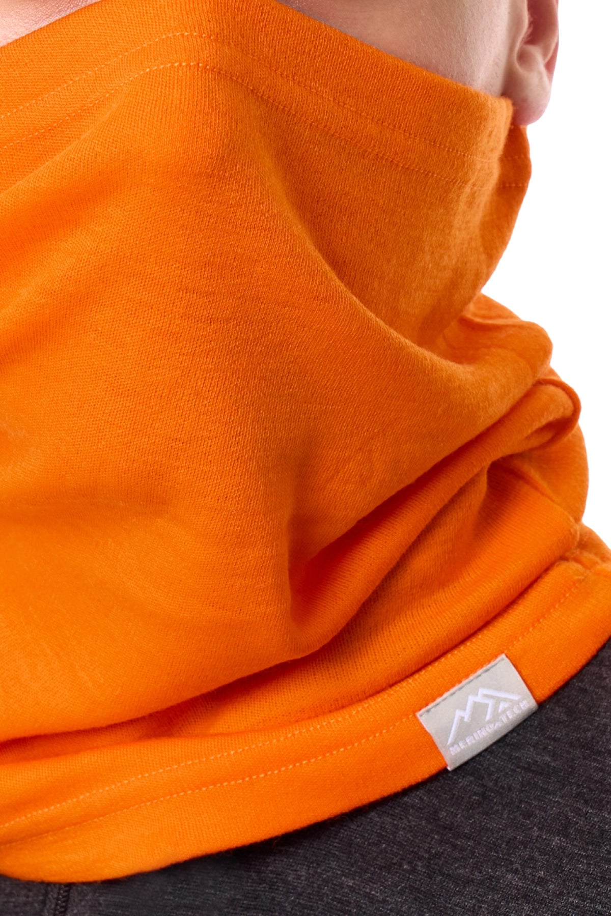 Merino Neck Gaiter 230 Hunter Orange — view 3