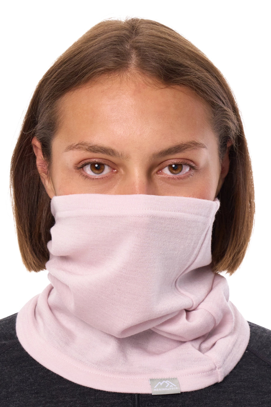 Merino Neck Gaiter 230 Light Lavender