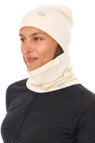 Adult Beanie Natural White + Gaiter — view 2