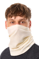 Merino Neck Gaiter 230 Natural White
