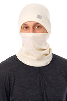Adult Beanie Natural White + Gaiter — view 7