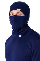 Men's Navy Blue Merino Wool Set 250 + Beanie & Gaiter — view 4