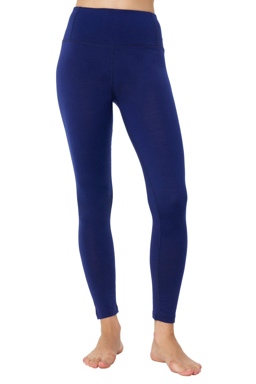 Women's Merino Pants 200 Navy