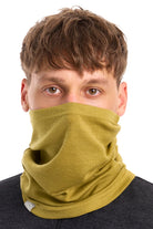 Merino Neck Gaiter 230 Olive Grove