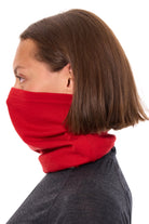 Merino Neck Gaiter 230 Red — view 3