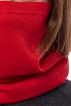 Merino Neck Gaiter 230 Red — view 4