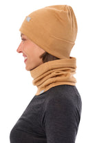 Adult Beanie Tan + Gaiter — view 3