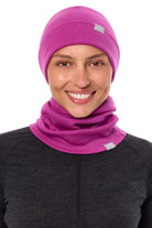 Adult Beanie Violet + Gaiter