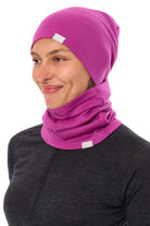 Adult Beanie Violet + Gaiter — view 3