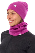 Adult Beanie Violet + Gaiter — view 2