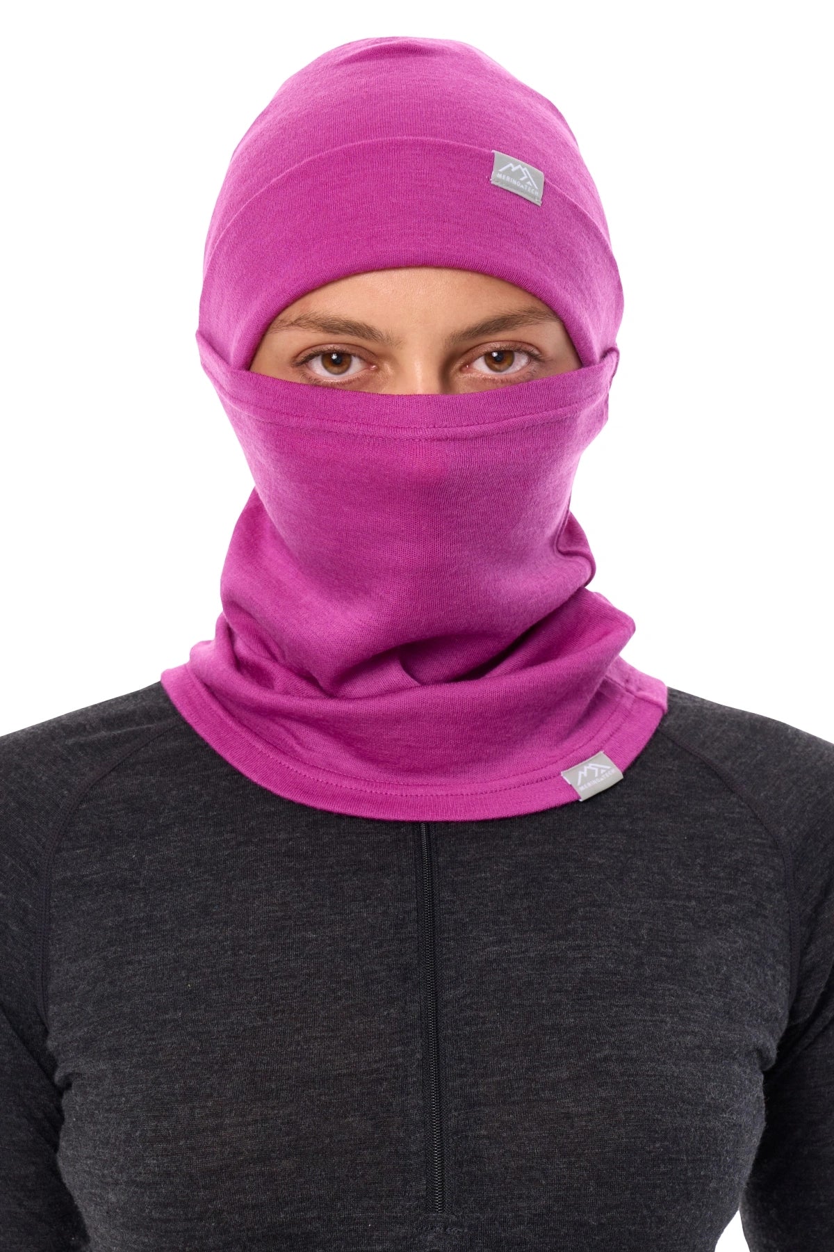 Adult Beanie Violet + Gaiter — view 5