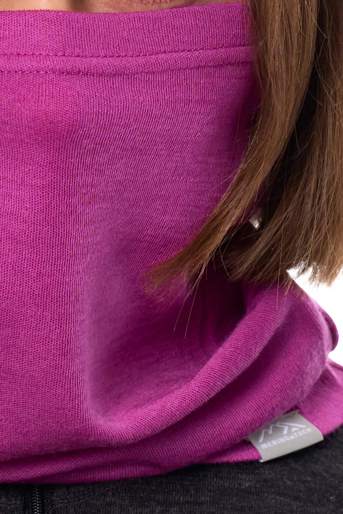 Merino Neck Gaiter 230 Violet — view 4