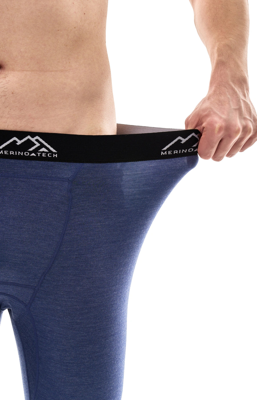 Men's Merino Pants 200 Windsor Blue — view 5
