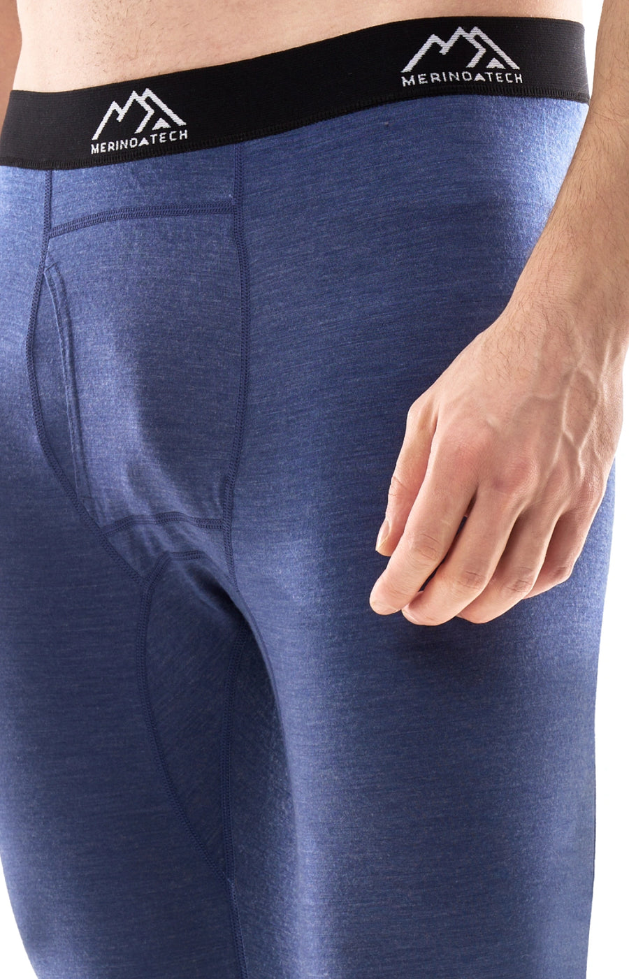 Men's Merino Pants 200 Windsor Blue — view 4