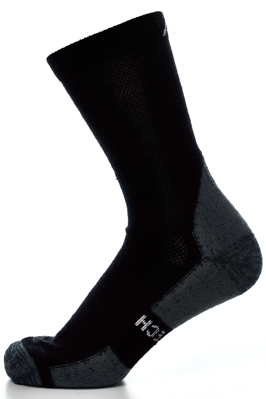 Merino Wool Hiking Socks, 6 pack, Black — view 3