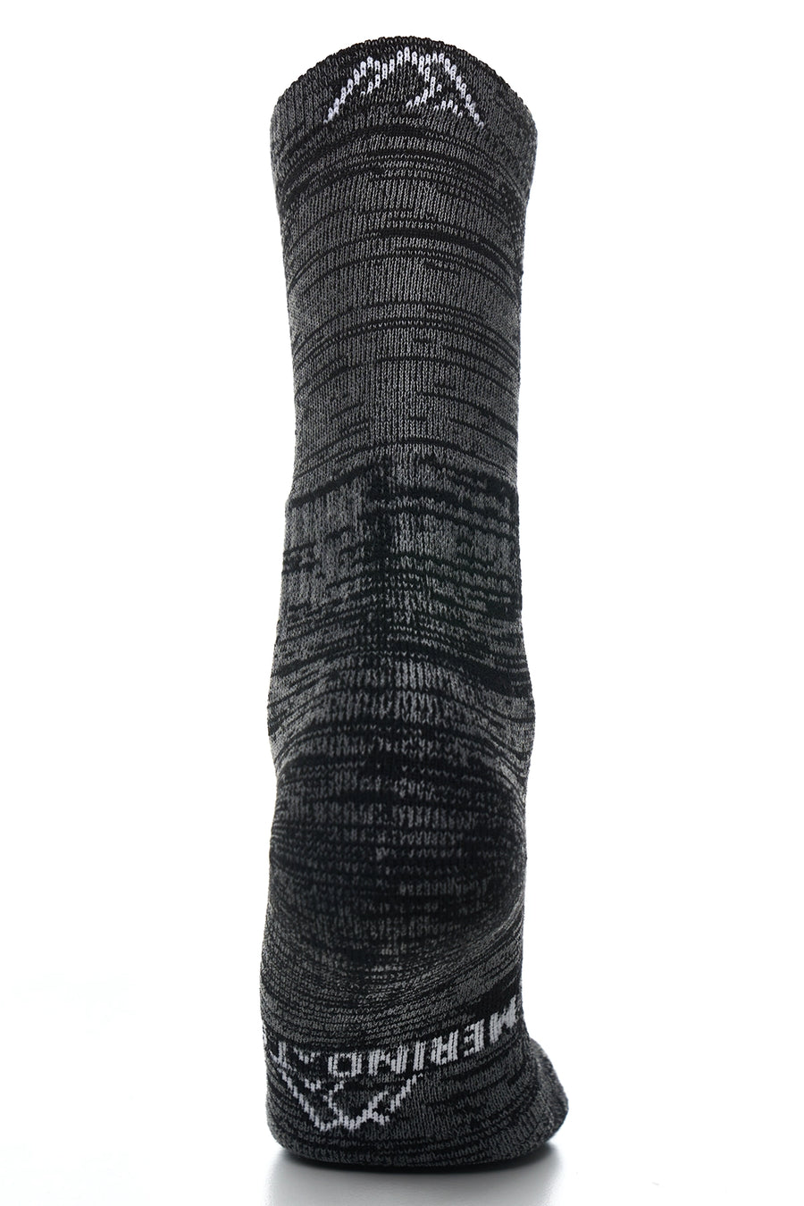 Merino Wool Hiking Socks, 3 pack, Black Marble — view 5