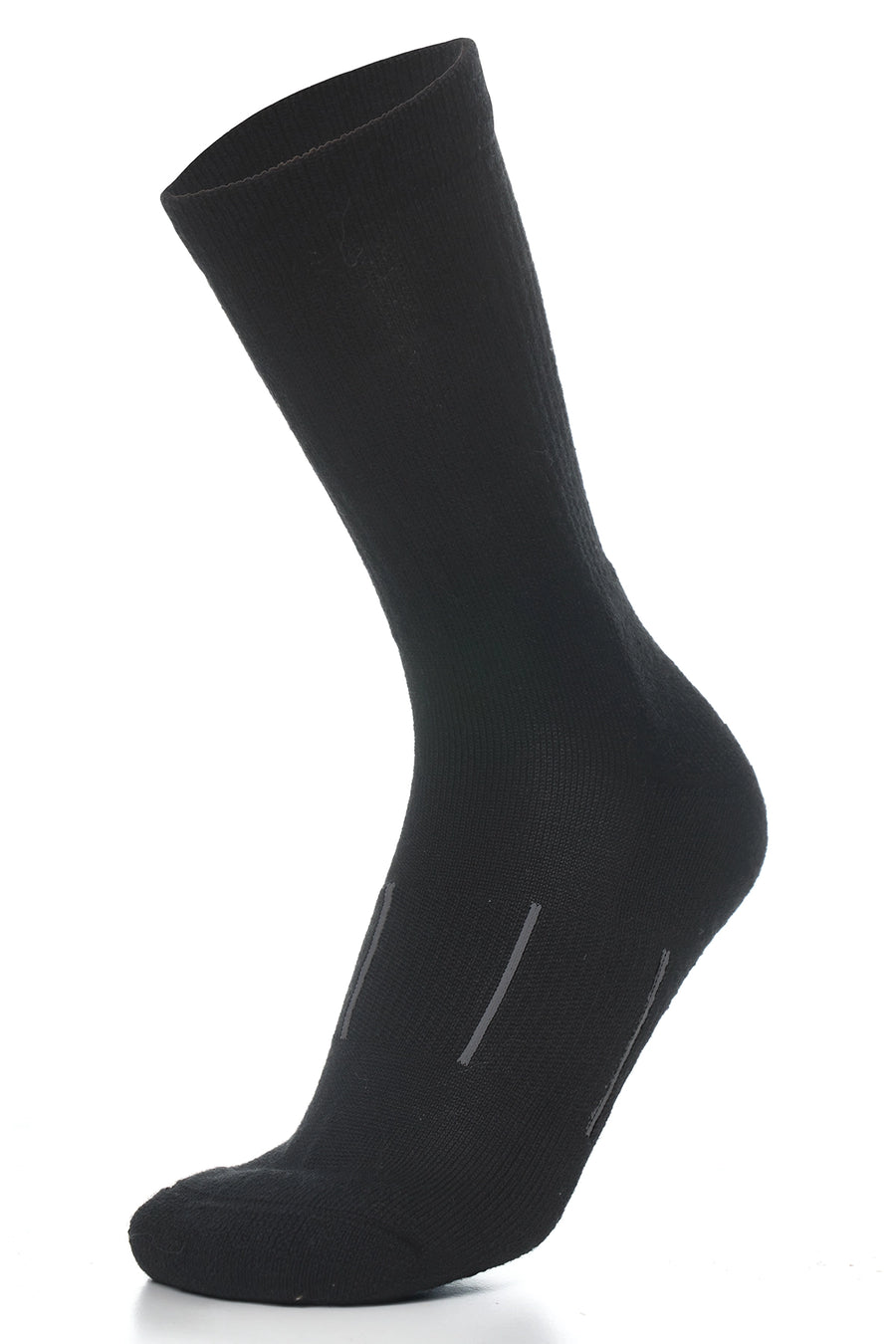 Merino Wool Hiking Socks, 3 pack, Black Oil — view 2
