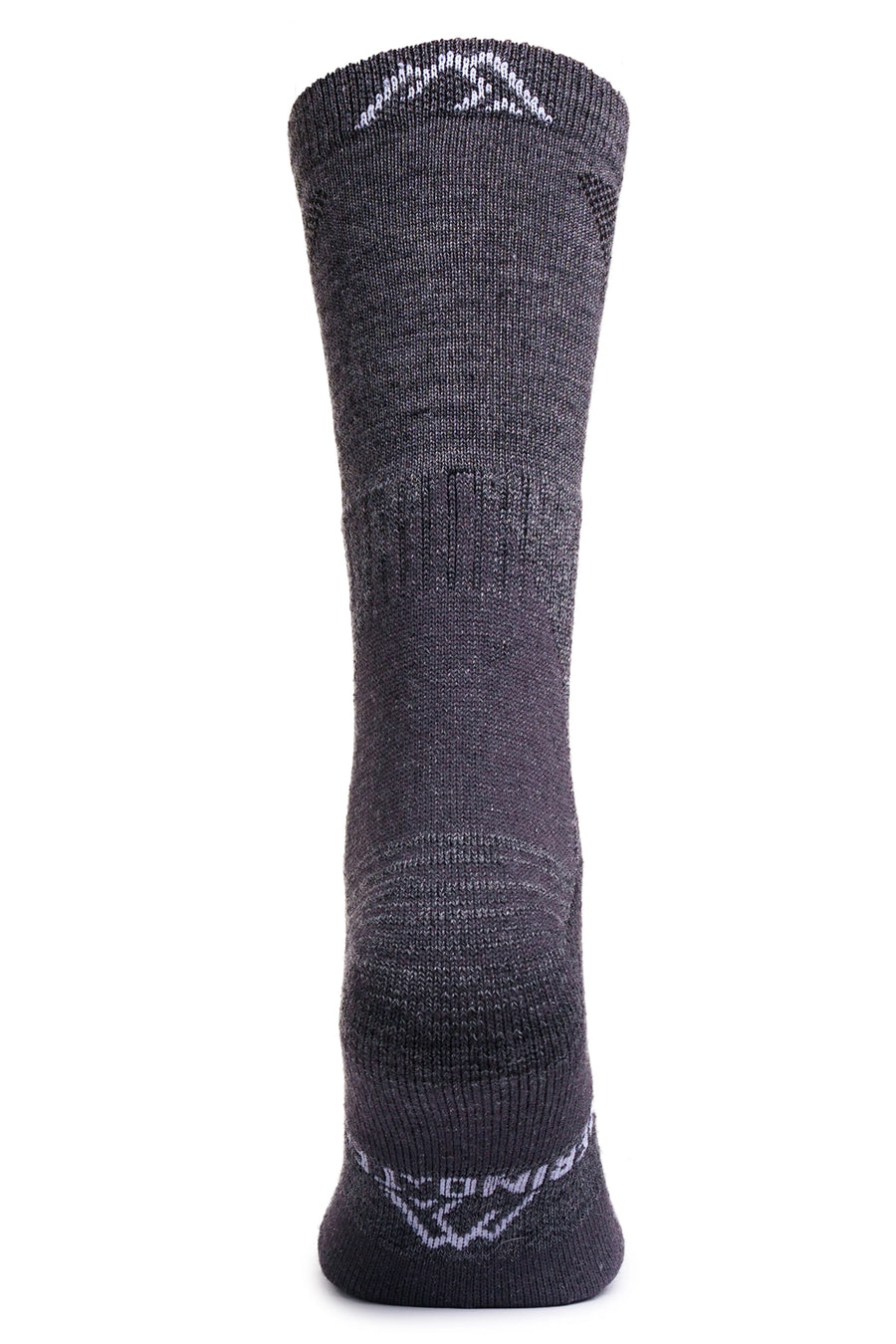 Merino Wool Hiking Socks, 6 pack, Charcoal Grey — view 4