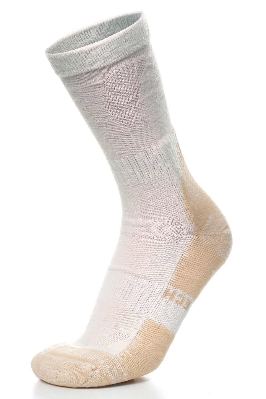 Merino Wool Hiking Socks, 3 pack, Creamy — view 2