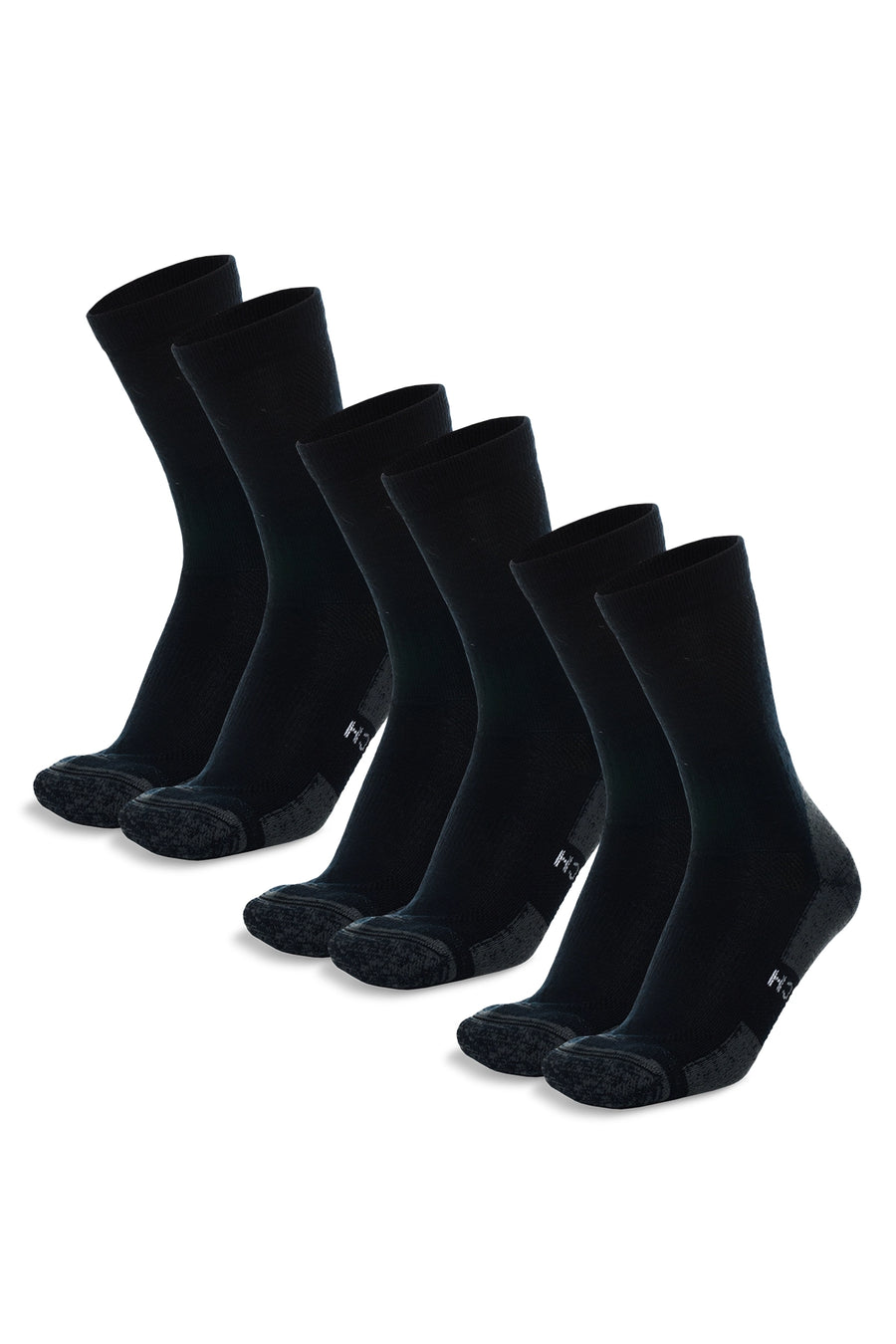 Merino Wool Hiking Socks, 3 pack, Navy