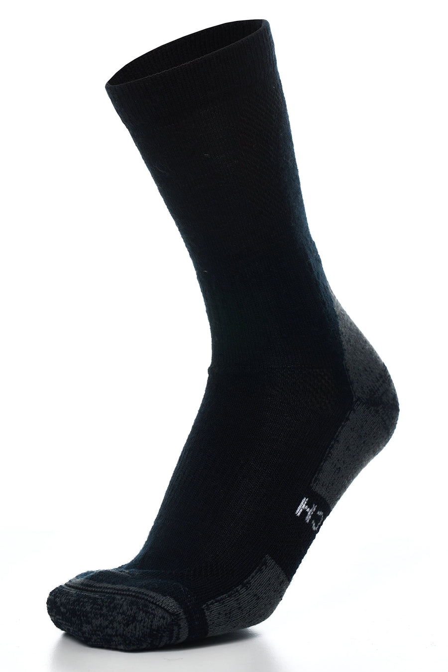 Merino Wool Hiking Socks, 3 pack, Navy — view 3