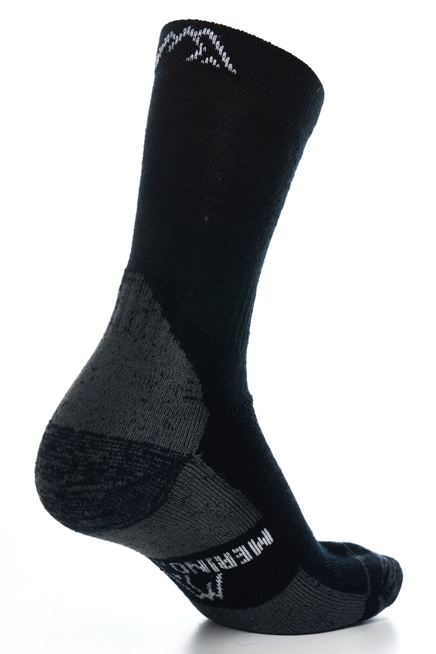 Merino Wool Hiking Socks, 3 pack, Navy — view 4