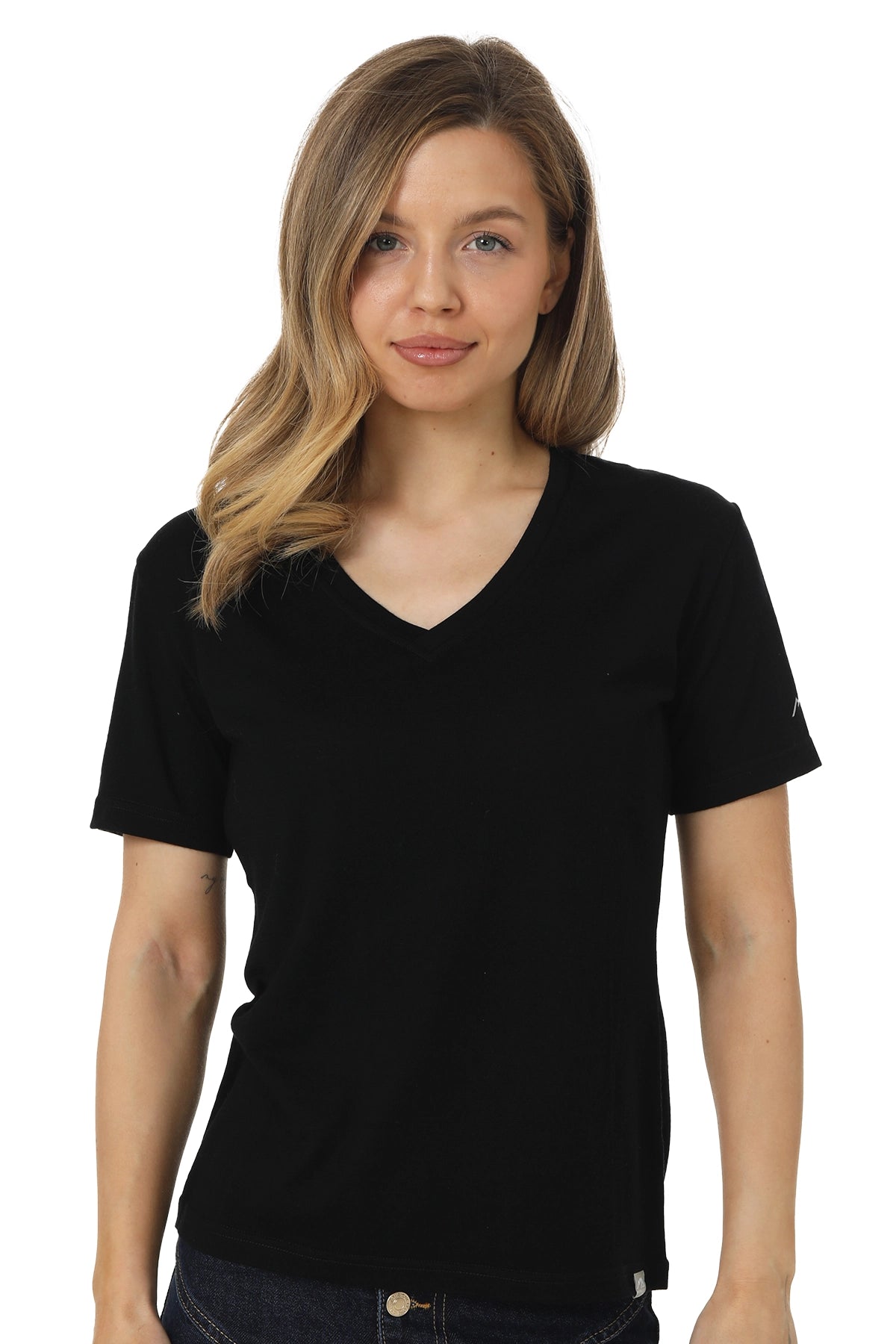 Merino T shirt 180 V Neck