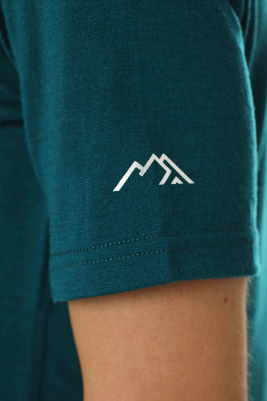 Women's Merino T-shirt 180 Deep Teal V-Neck — view 6