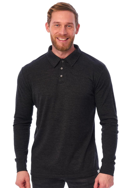 未使用 BATONER 25SS WOOL POLO LONG SLEEVE バトナー BATONER ウール ポロ ロングスリープ WOOL POLO LONG SLEEVE