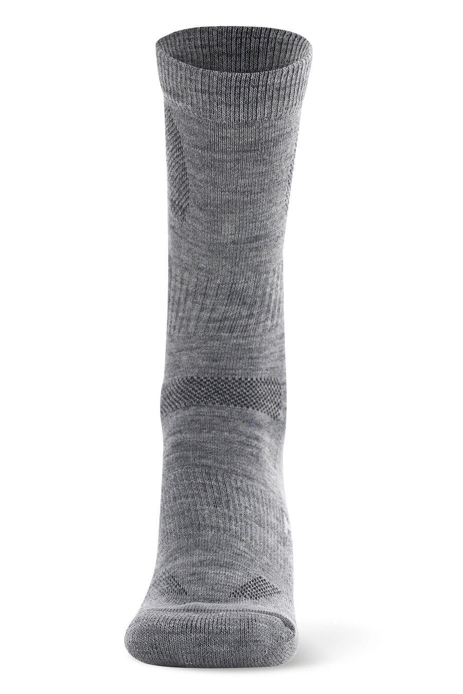Merino Wool Hiking Socks, multicolor: Silver Grey, Dark Charcoal, Coal Black — view 2