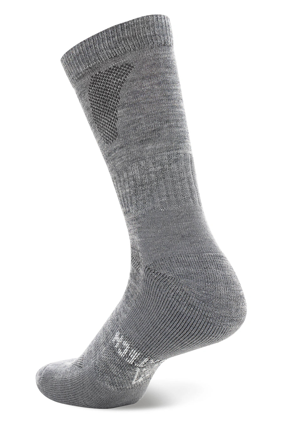 Merino Wool Hiking Socks, 3 pack, Silver Grey — view 4
