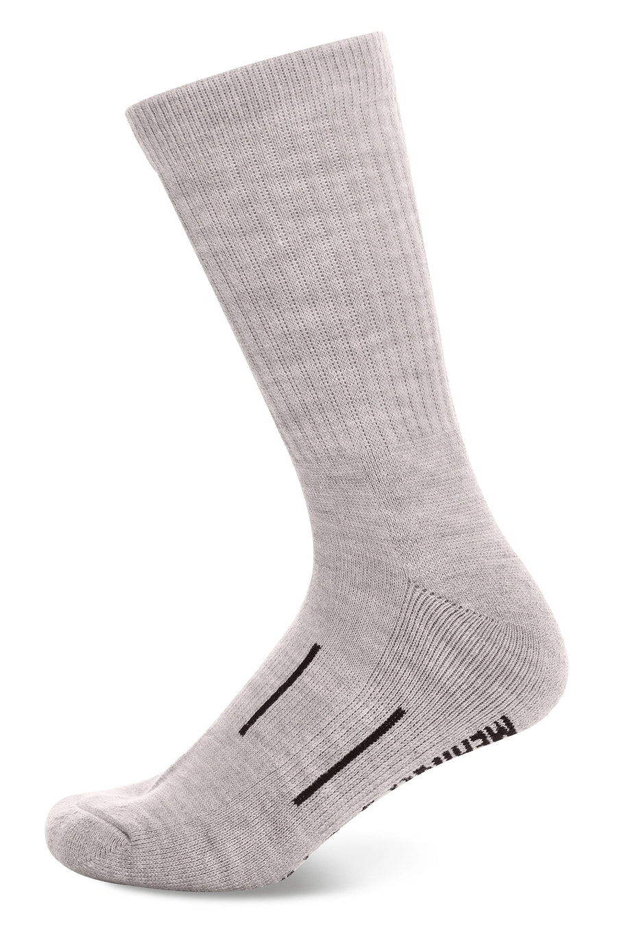 Merino Wool Hiking Socks, multicolor: Smoke Grey, Steel Grey, Jet Black — view 3