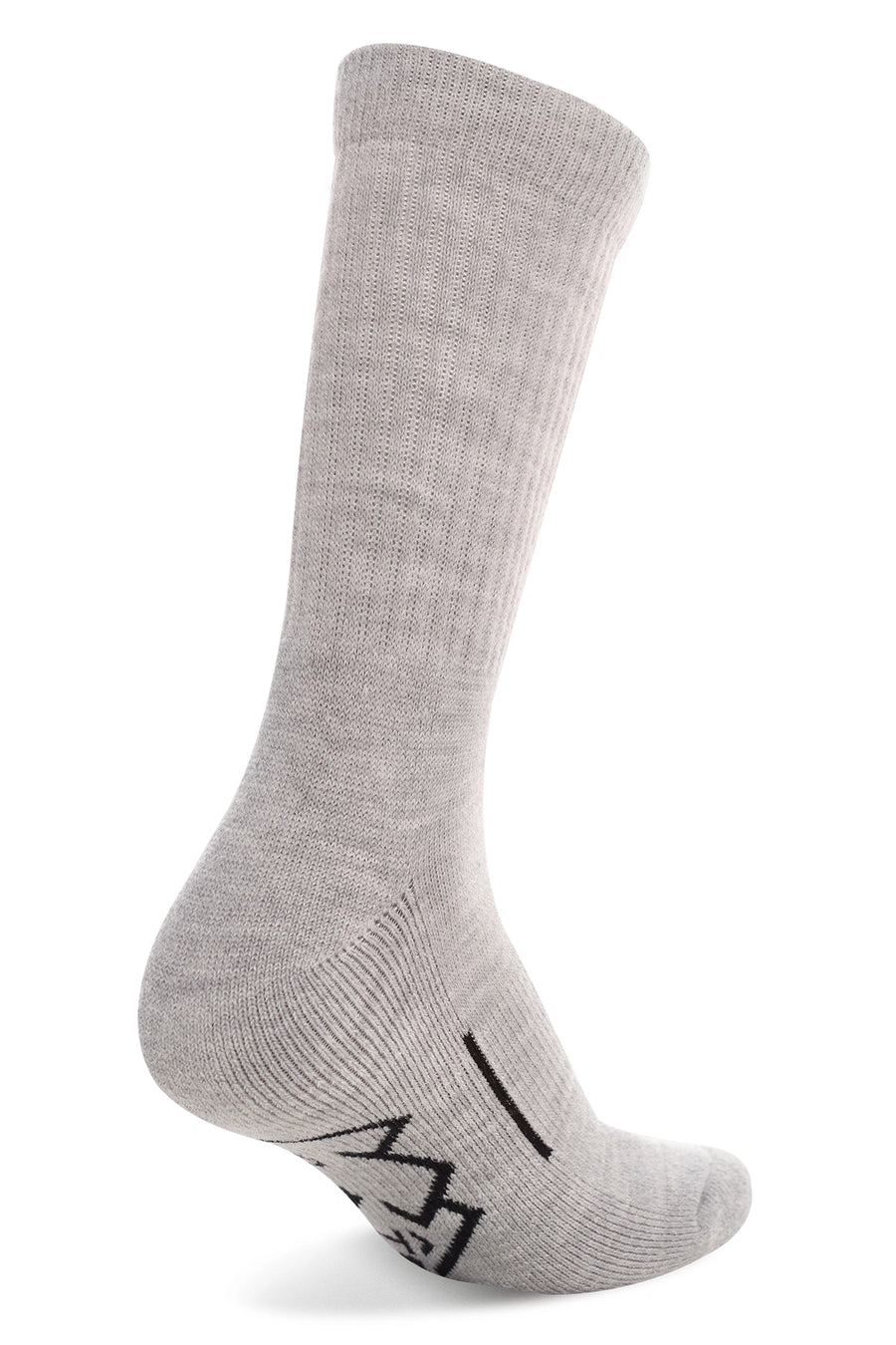 Merino Wool Hiking Socks, multicolor: Smoke Grey, Steel Grey, Jet Black — view 4