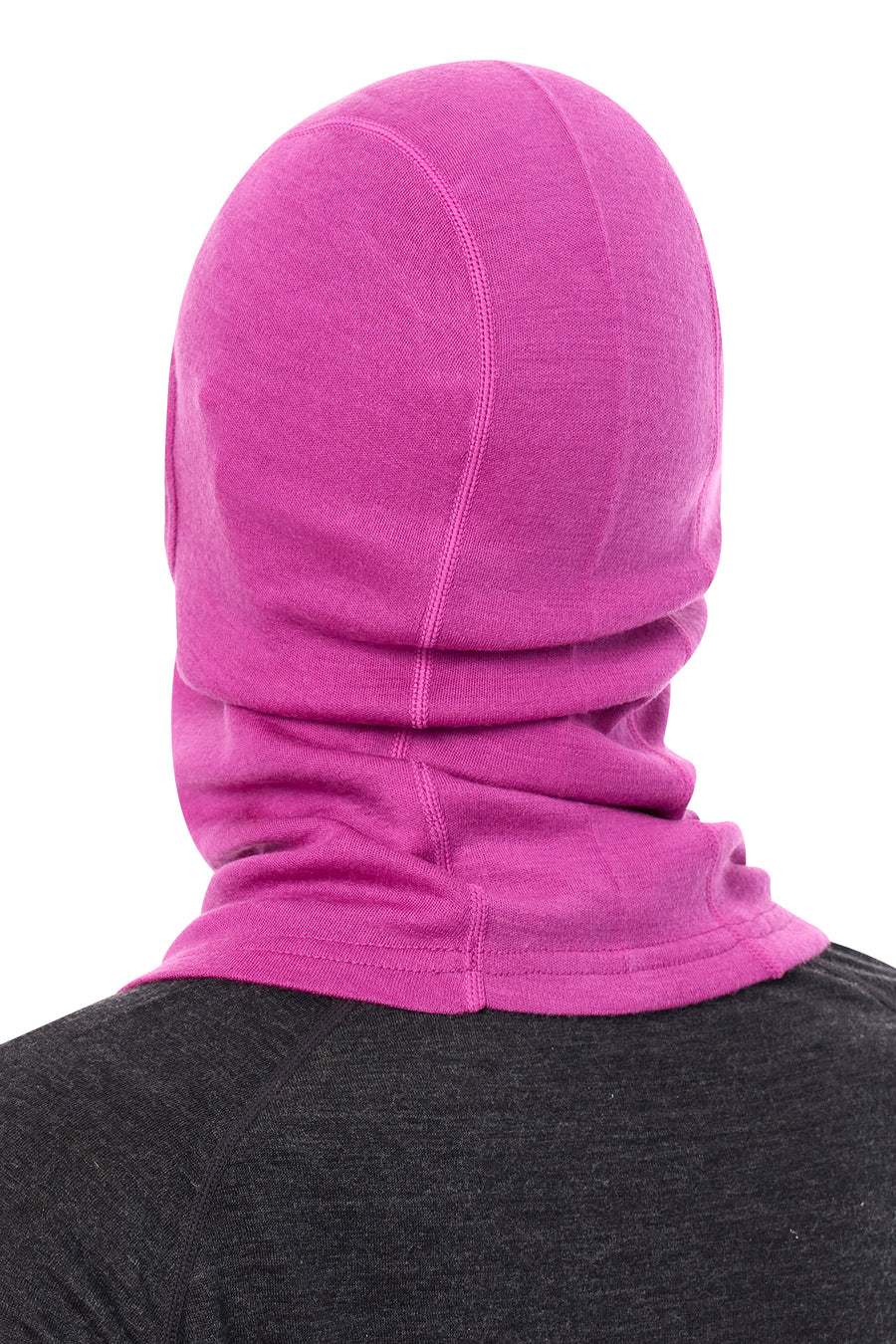 Merino Wool Balaclava Violet — view 2