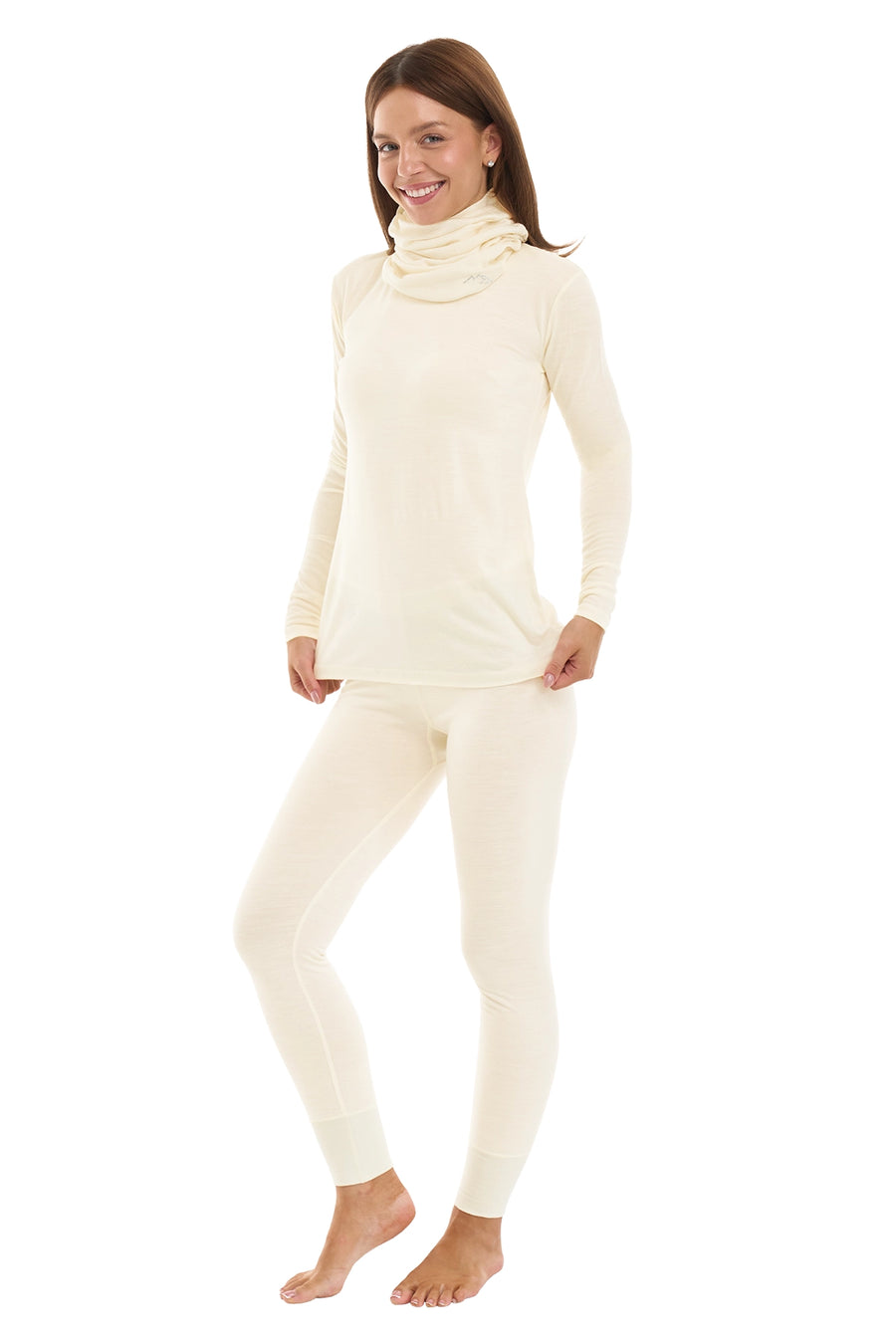 Women's Merino Natural Merinos Set + Neck Gaiter