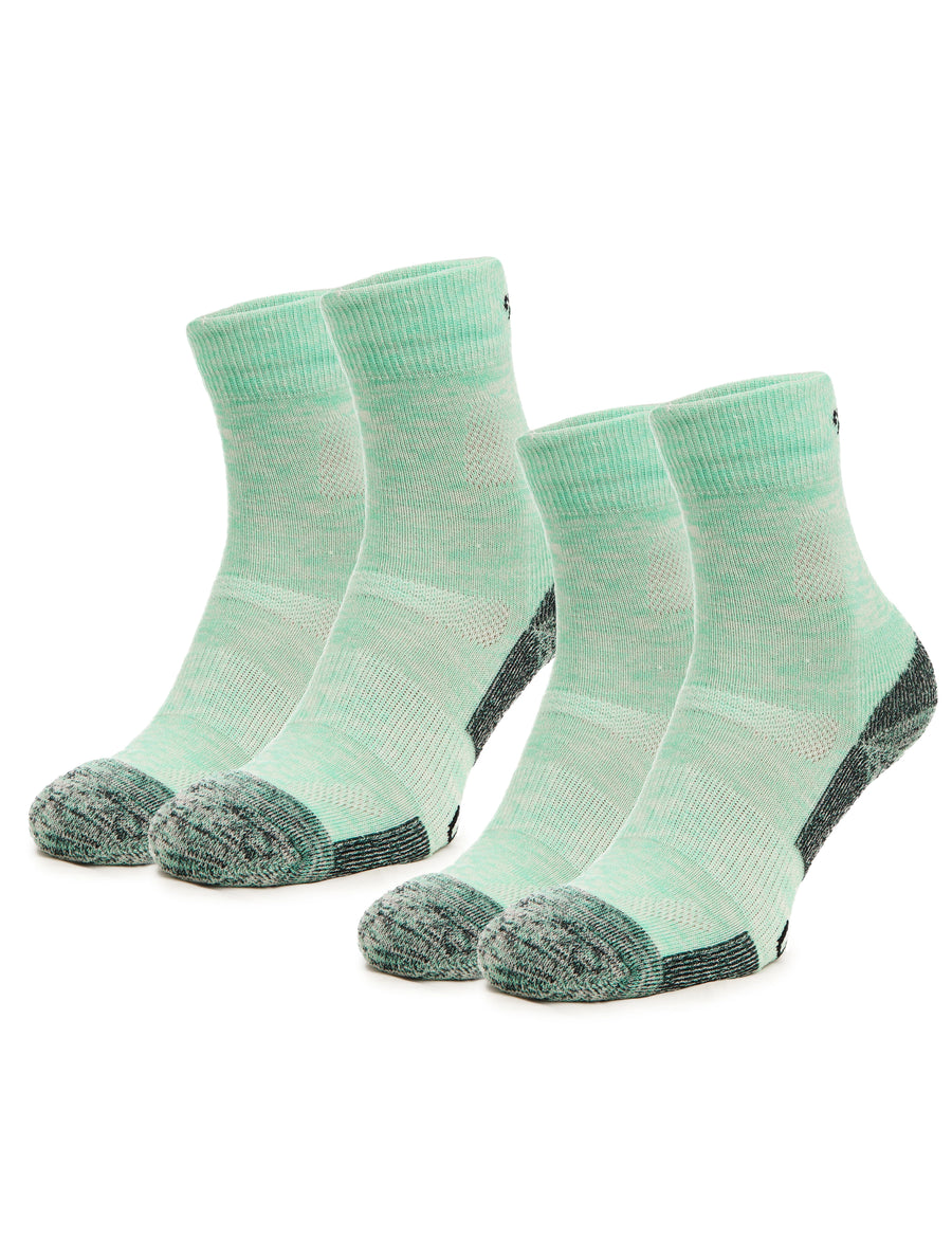 Merino Wool Hiking Socks, 2 pack, Mint Icecream