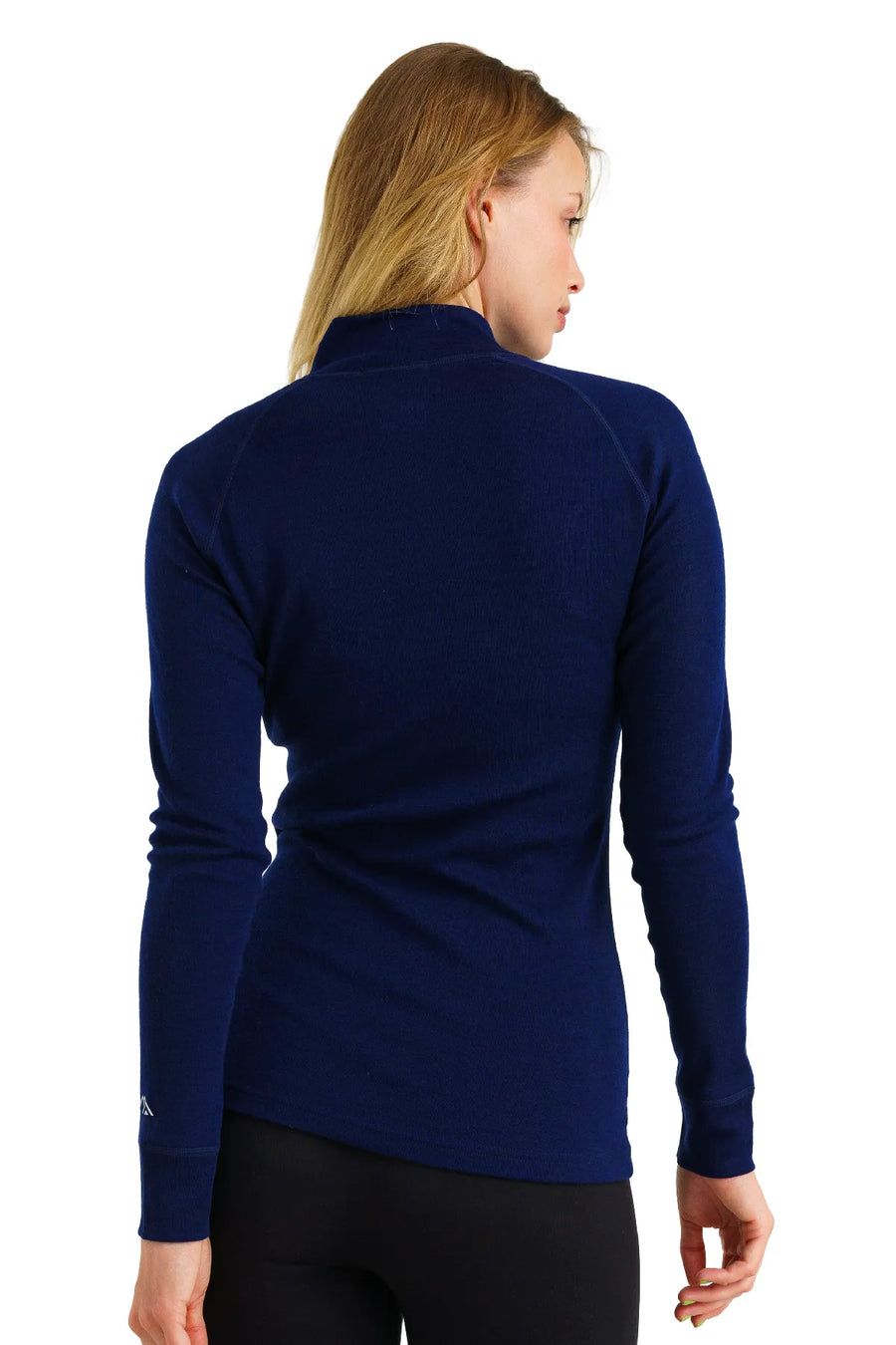 Women's Merino Half Zip 250 Navy — view 2