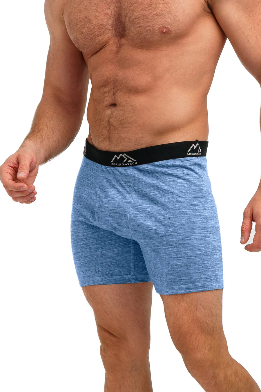 Men's Merino Boxers 190 Deep Blue, 1 pack — view 4