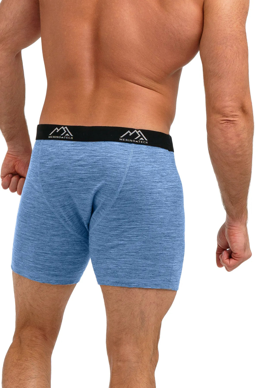 Men's Merino Boxers 190 Deep Blue, 1 pack — view 6