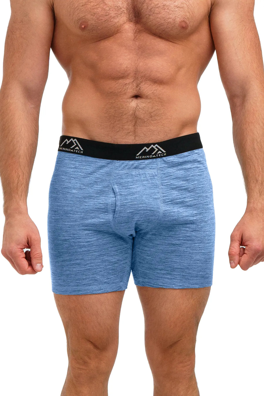 Men's Merino Boxers 190 Deep Blue, 1 pack — view 3