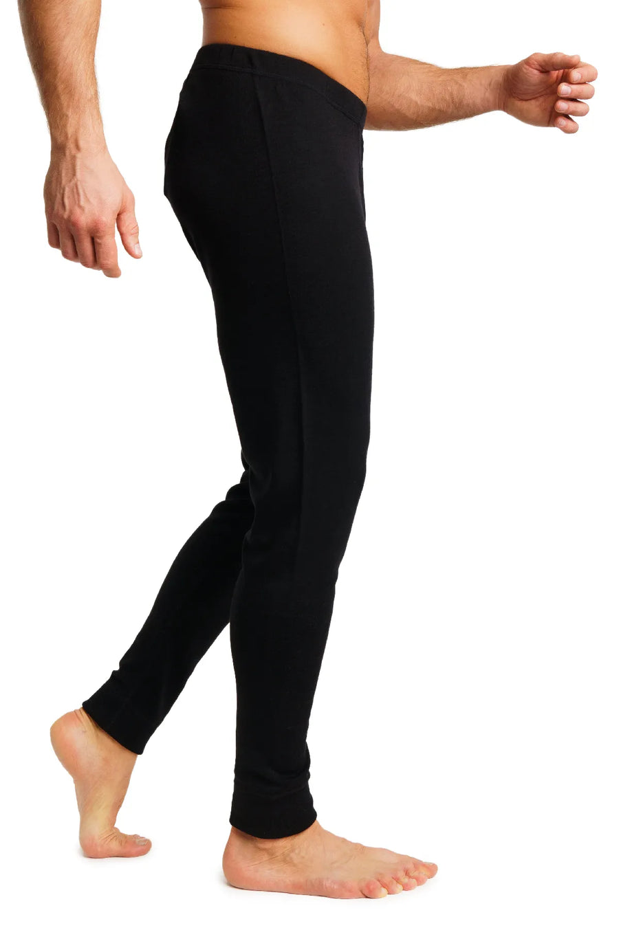 Men's Merino Pants 250 Black — view 2