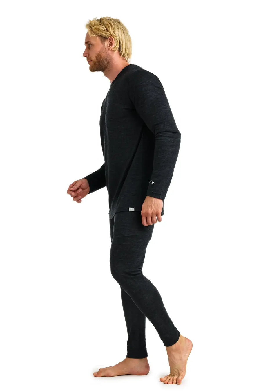 Men's Merino Thermal Set 165 Charcoal Grey — view 3