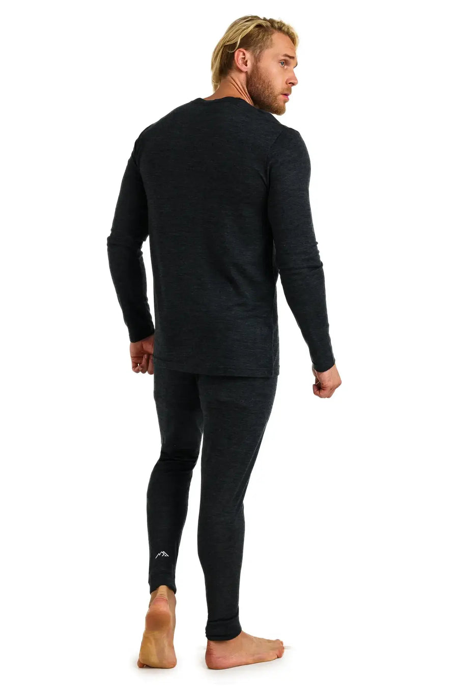 Men's Merino Thermal Set 165 Charcoal Grey — view 2