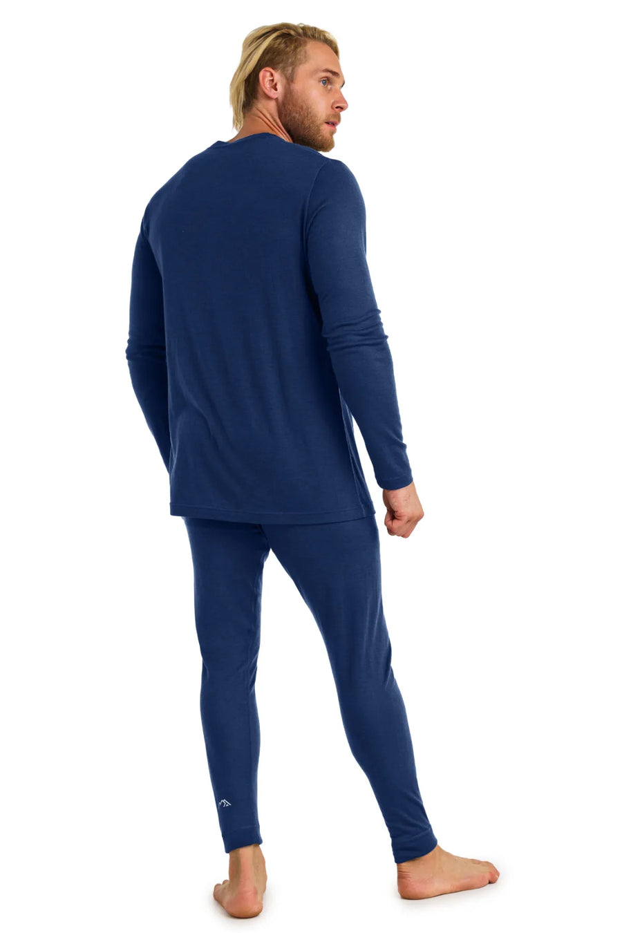 Men's Merino Thermal Set 165 Navy — view 2