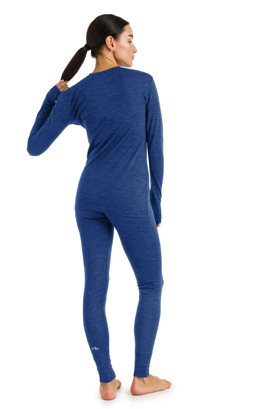 Women's Merino Thermal Set 165 Windsor Blue — view 2