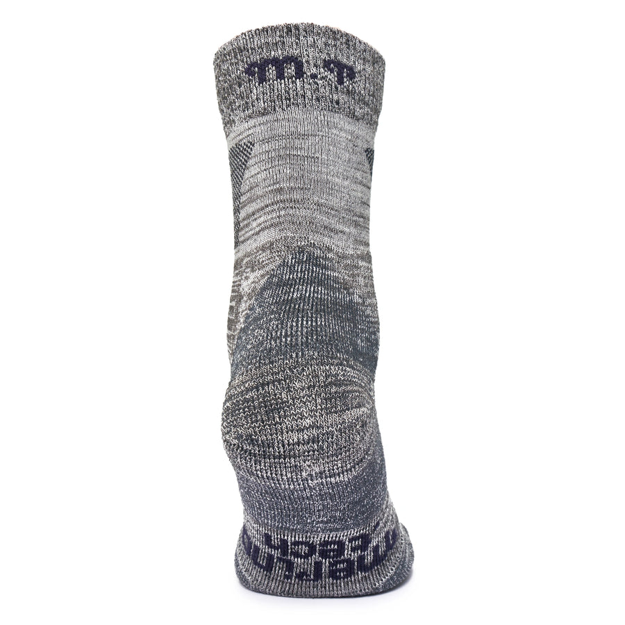 Merino Wool Hiking Socks, 2 pack, Grey Heather — view 2
