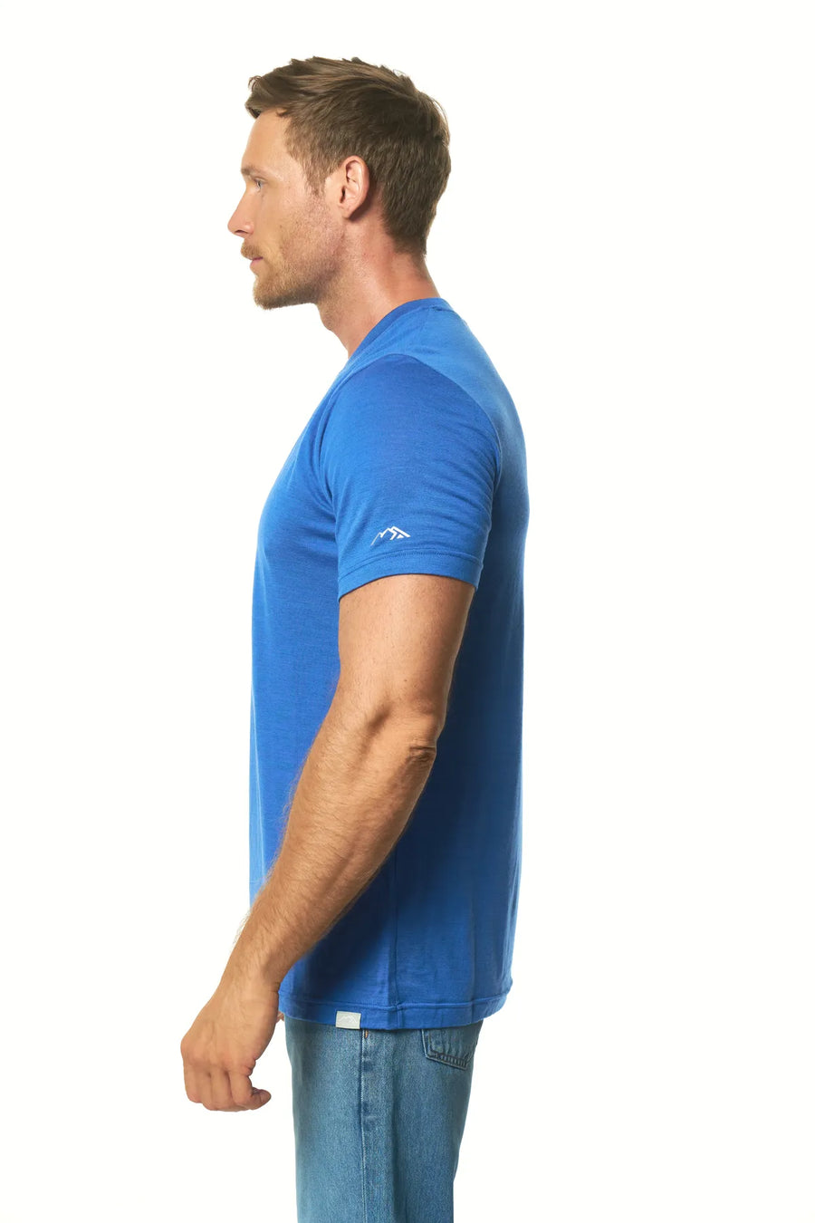 Men's Merino T-shirt 180 Cobalt Blue — view 6