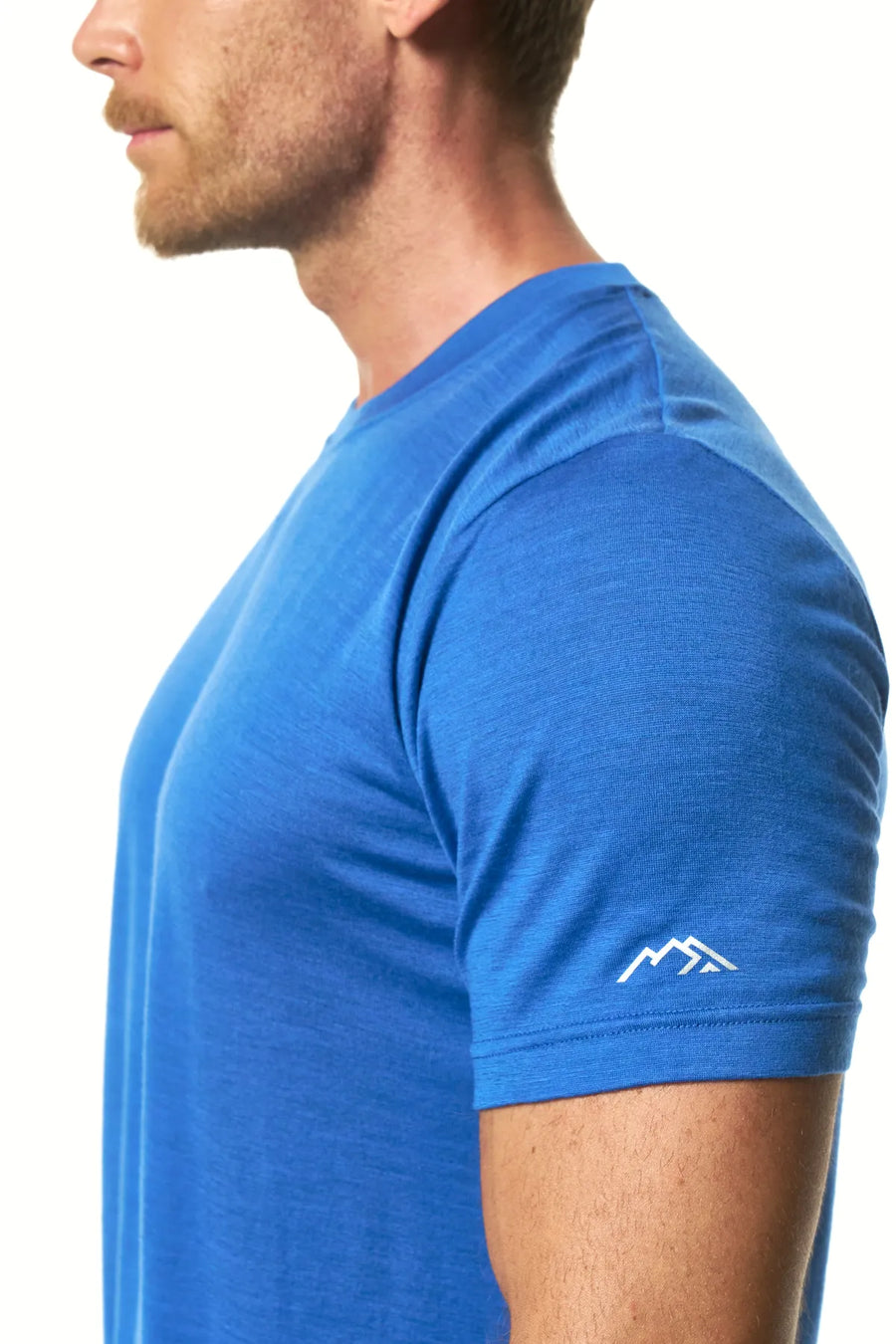 Men's Merino T-shirt 180 Cobalt Blue — view 9