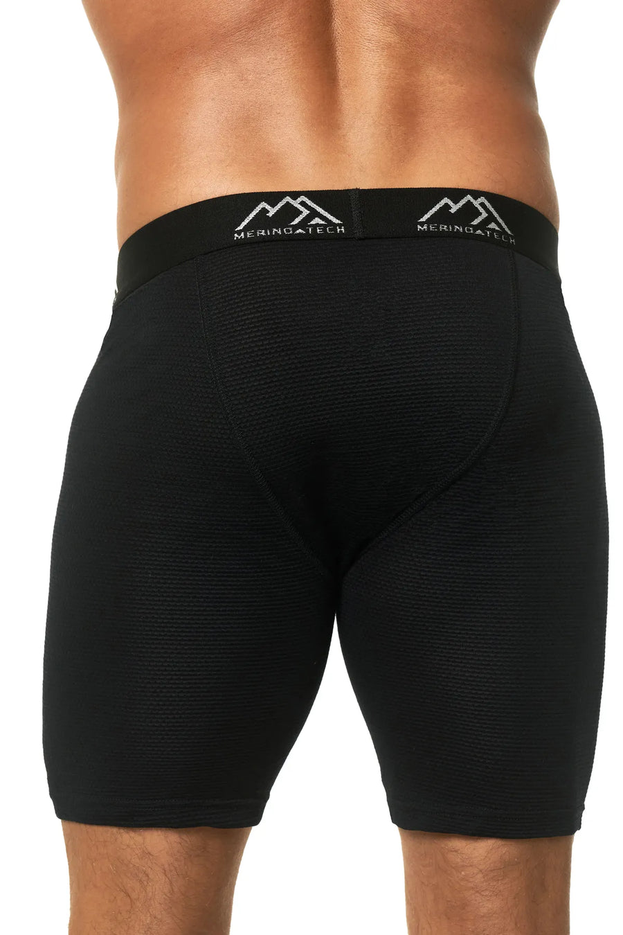 Men's Merino Boxers Airmesh Black, 1 pack — view 2
