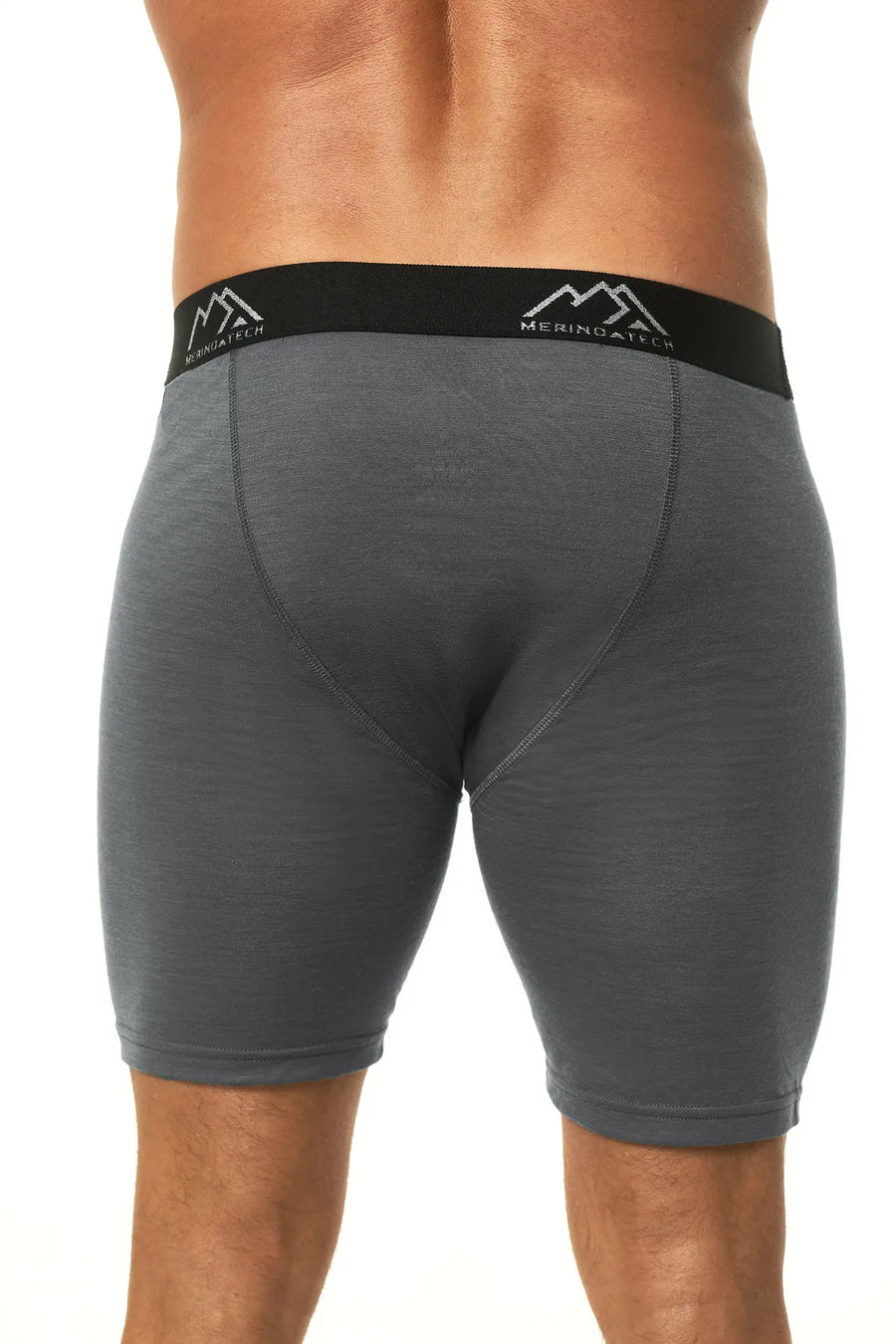 Men's Merino Boxers Dark Grey, 1 pack — view 2